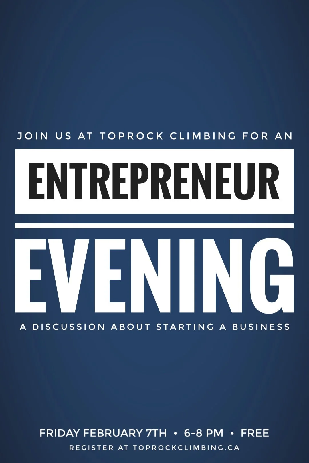 Entrepreneur Evening