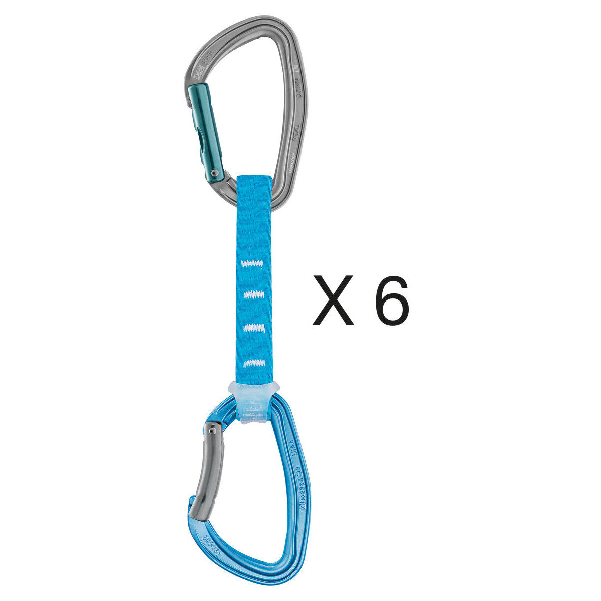 Petzl 6 PACK Djinn Axess Quickdraws