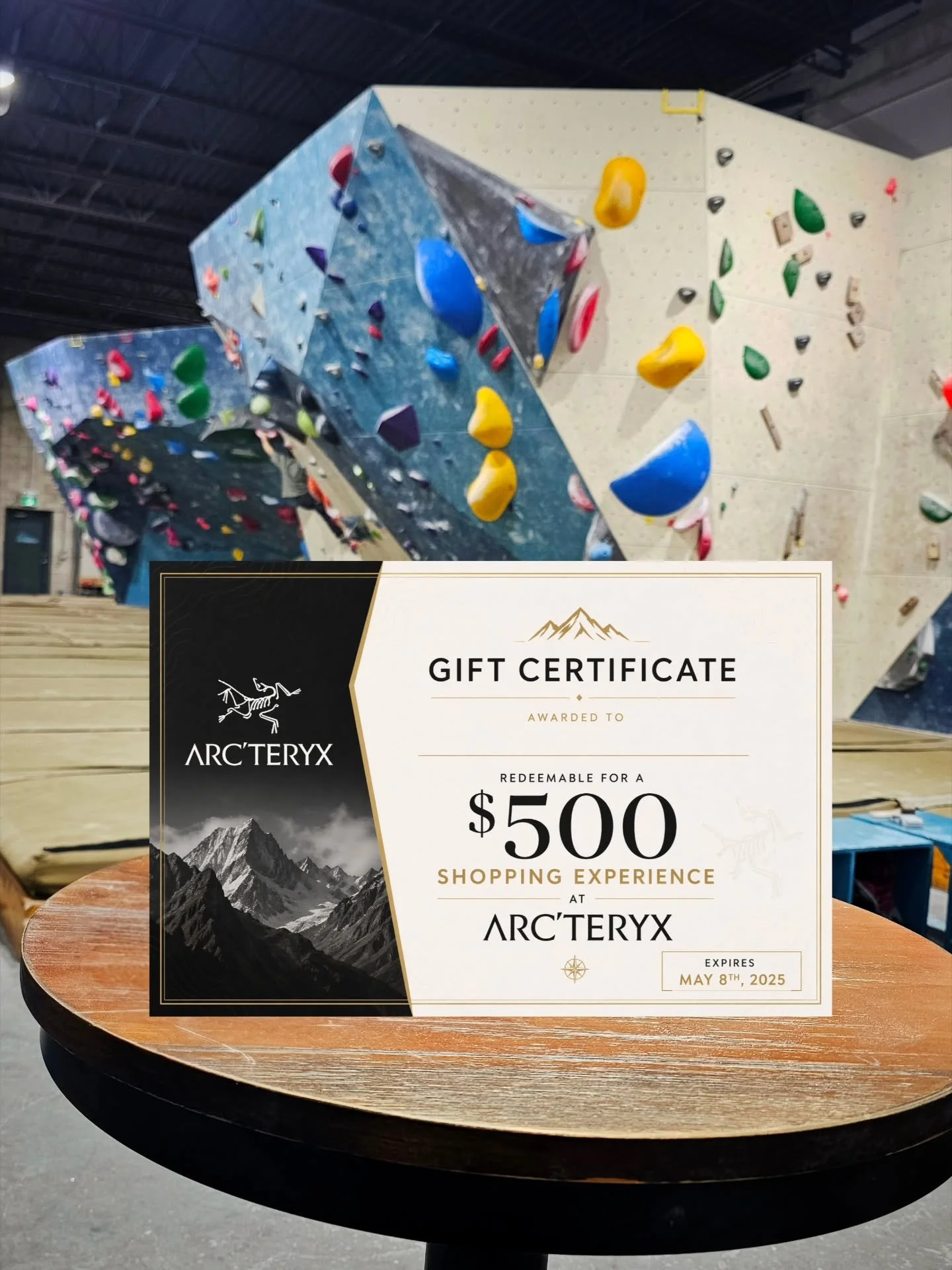 Our top raffle prizes this Friday at our 9 YEAR ANNIVERSARY PARTY!

We'll also have prize packs from @ontarioresoles @flashedclimbing @gongchabrampton 

Huge thanks to all of our sponsors this year
@arcteryxtoronto @asmsports.ca @arctic_volumes 

FRI