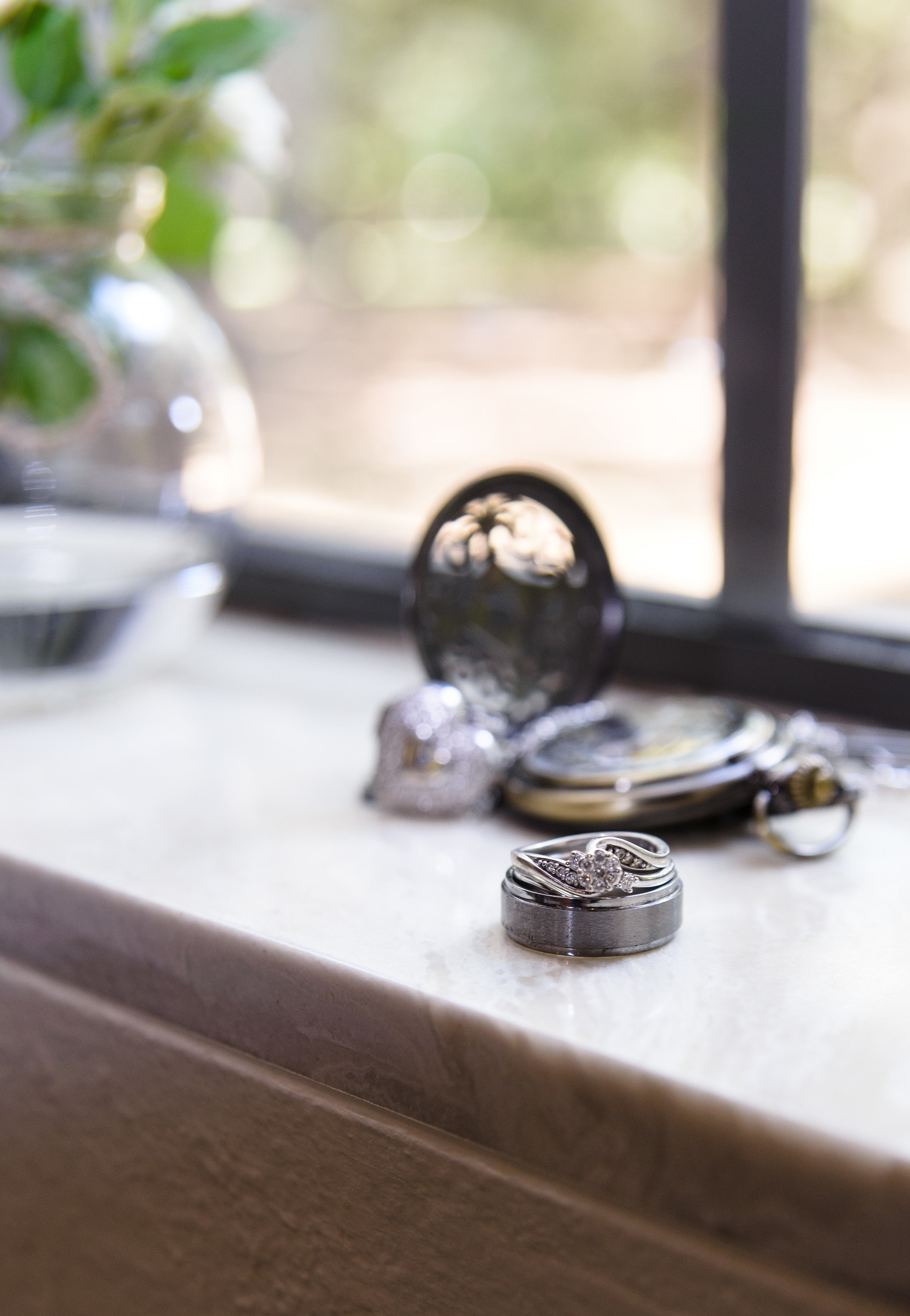 Photographer in OKC wedding day details ring pocket watch