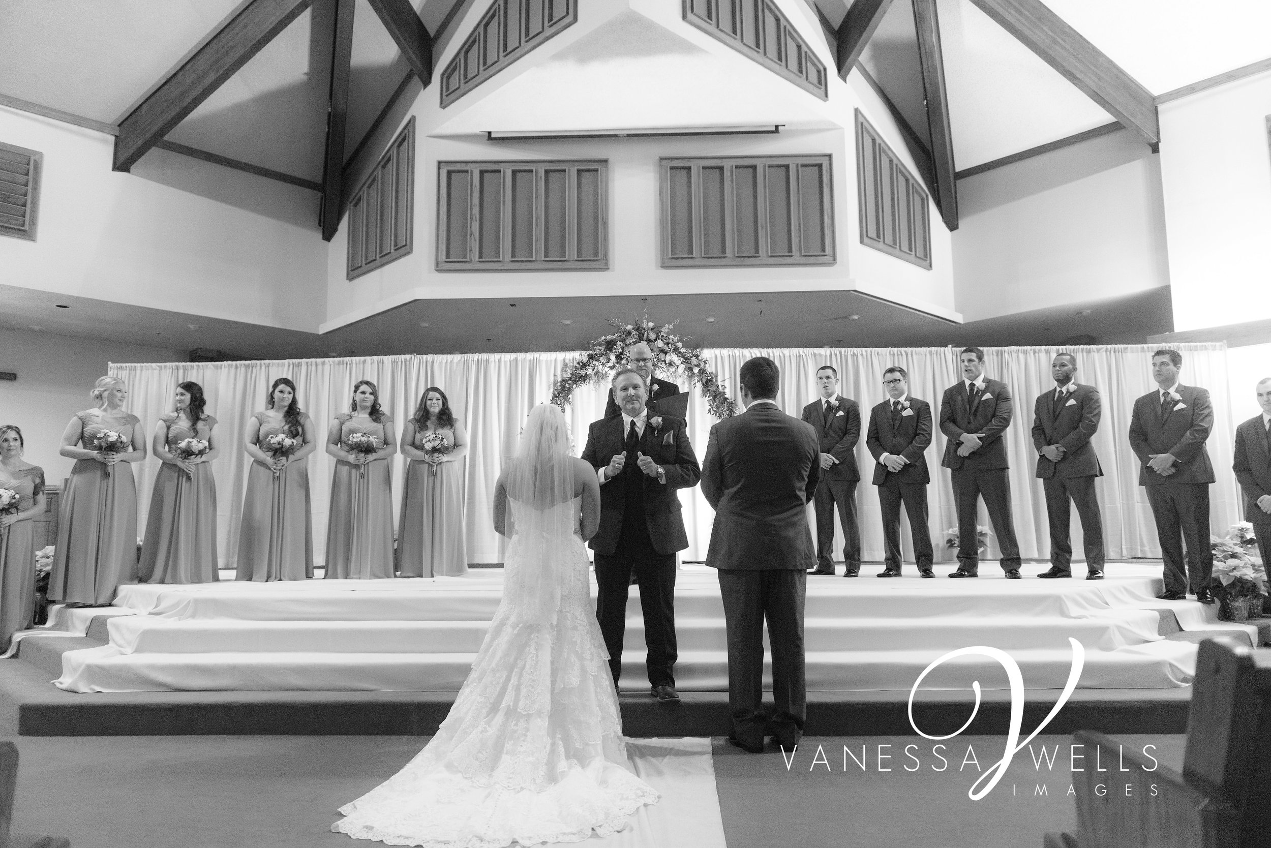 OKC Wedding Photographer, Town & Country Christian Church