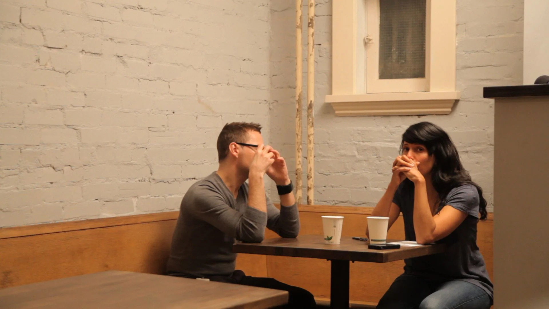 Attiya and Steve. Image via NFB