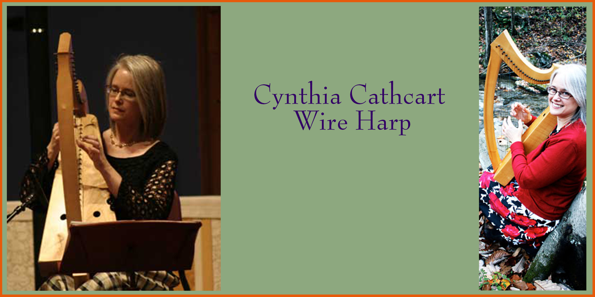 Cynthia Cathcart on Wire Harp