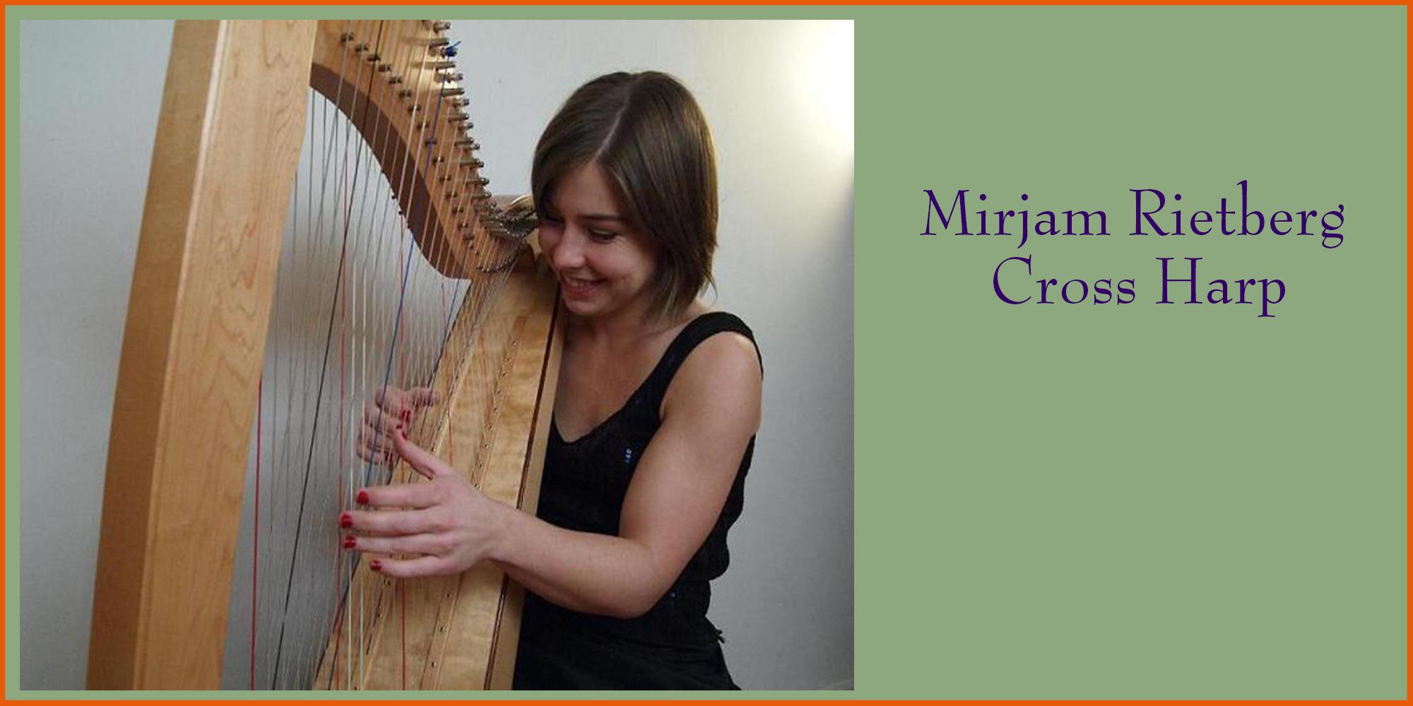 Mirjam Rietberg on Cross Harp