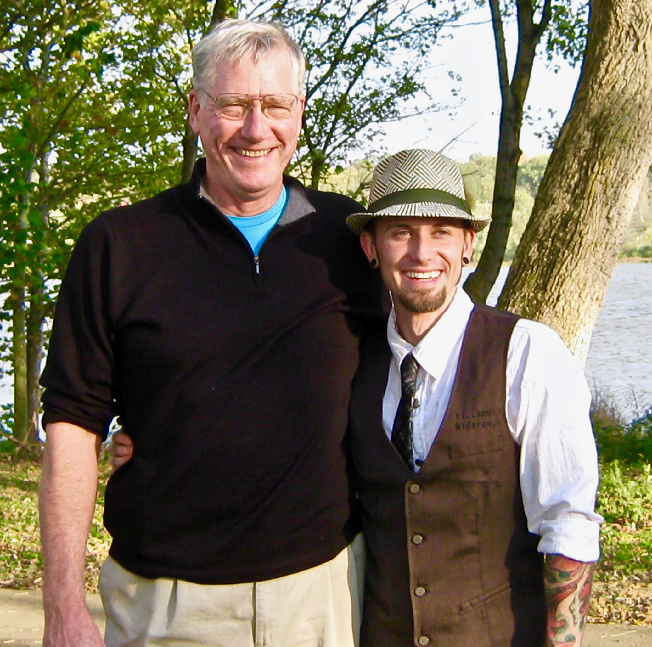 William & Garen at Garen's Wedding