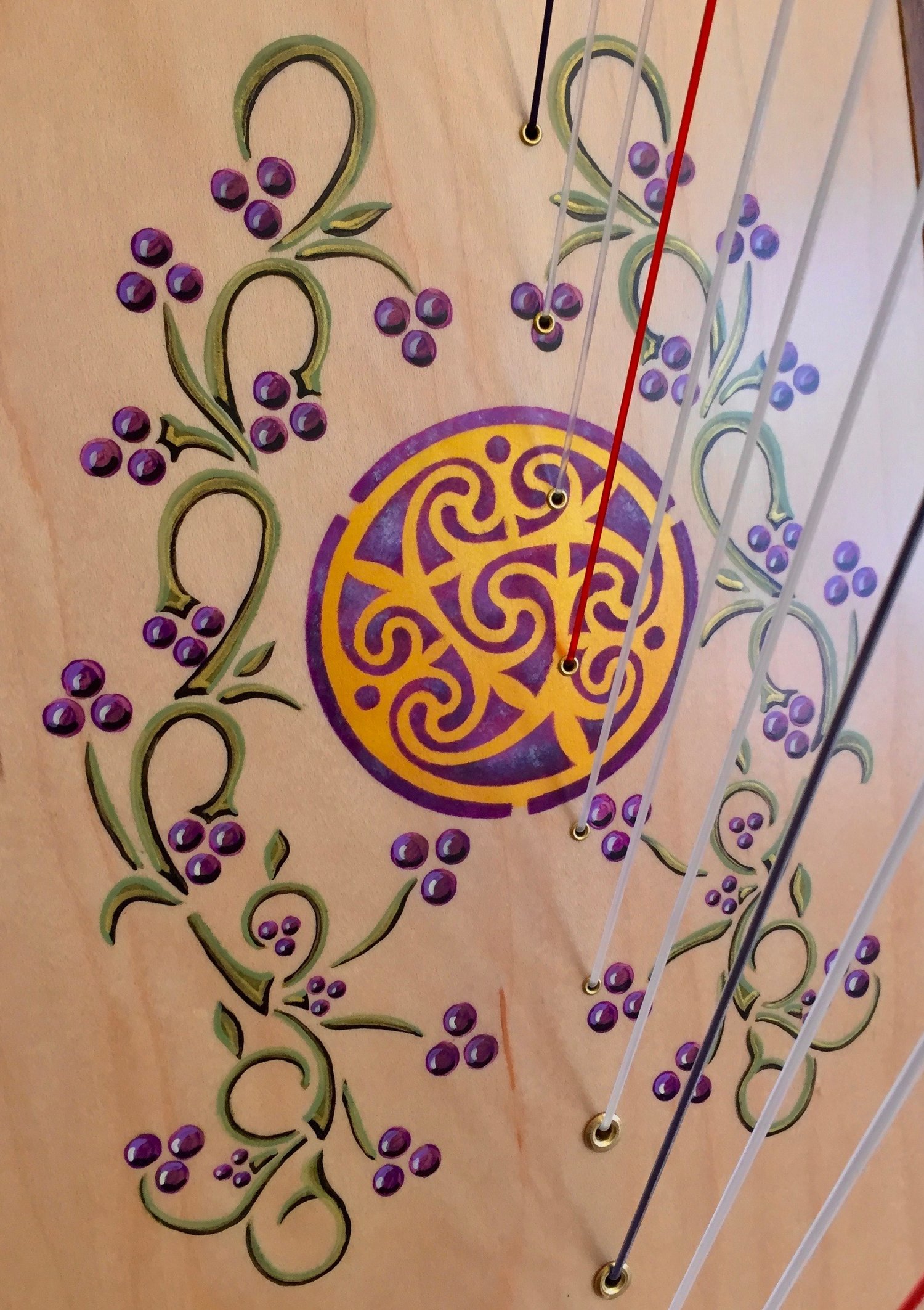 Ornamentation - Celtic Garland — Rees Harps Inc.