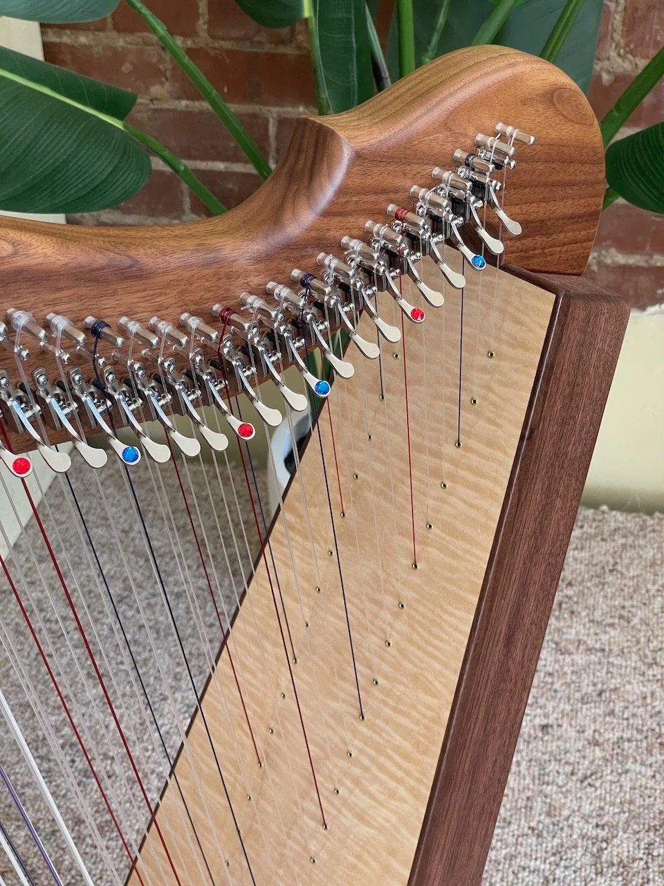 Double Morgan Meghan Concert Line Harp — Rees Harps Inc.