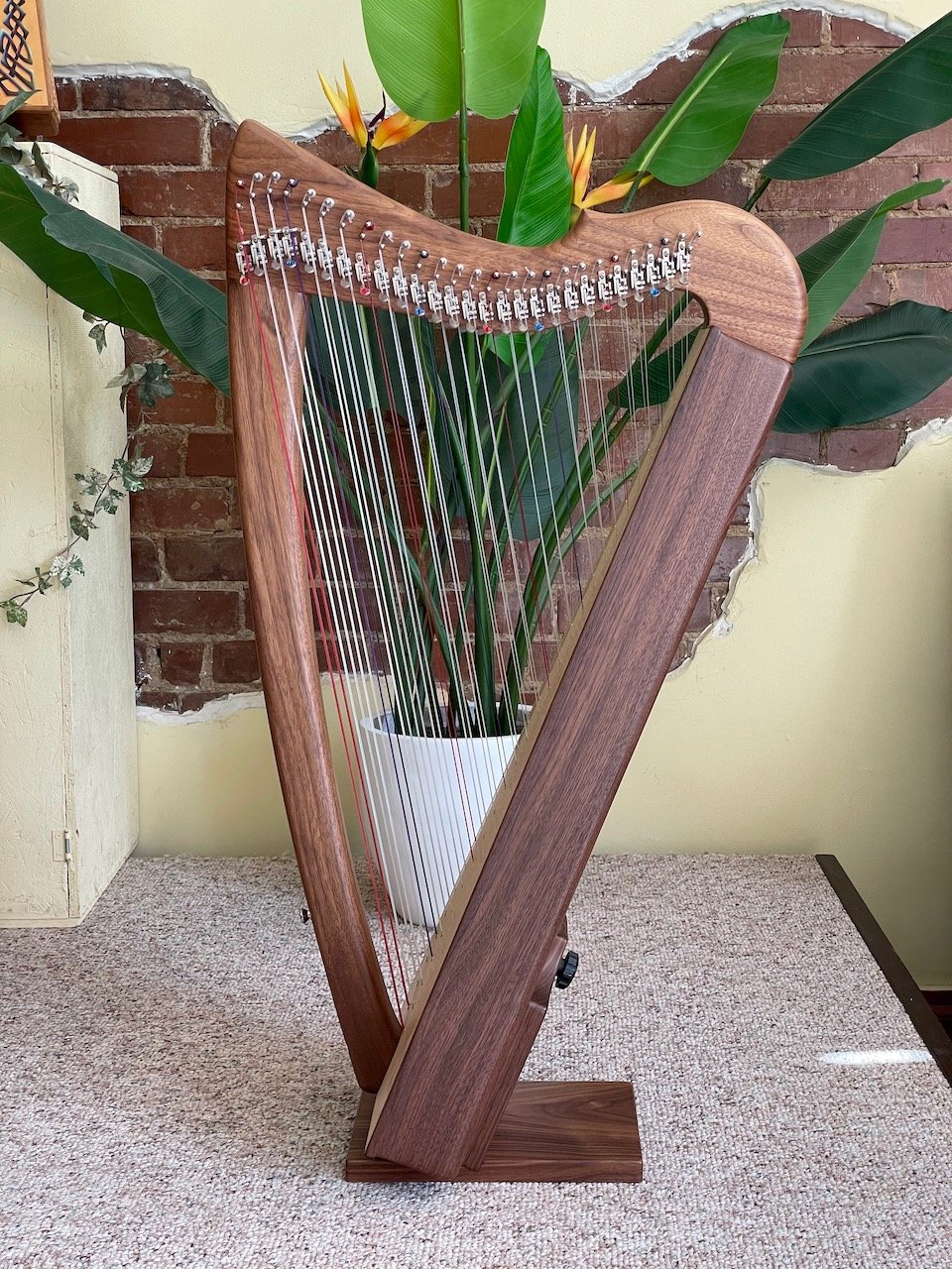 Double Morgan Meghan Concert Line Harp — Rees Harps Inc.
