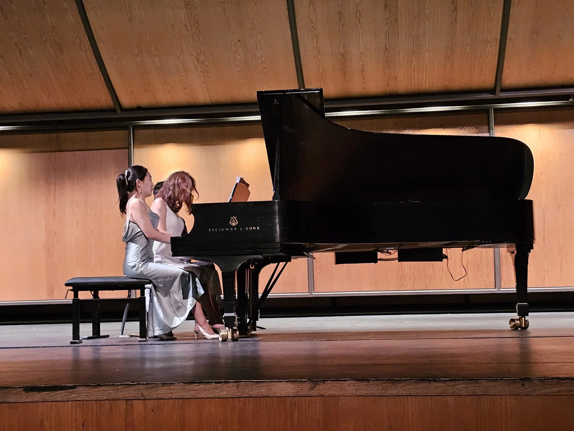 Kaju &amp; Lina Duo at Elon College 