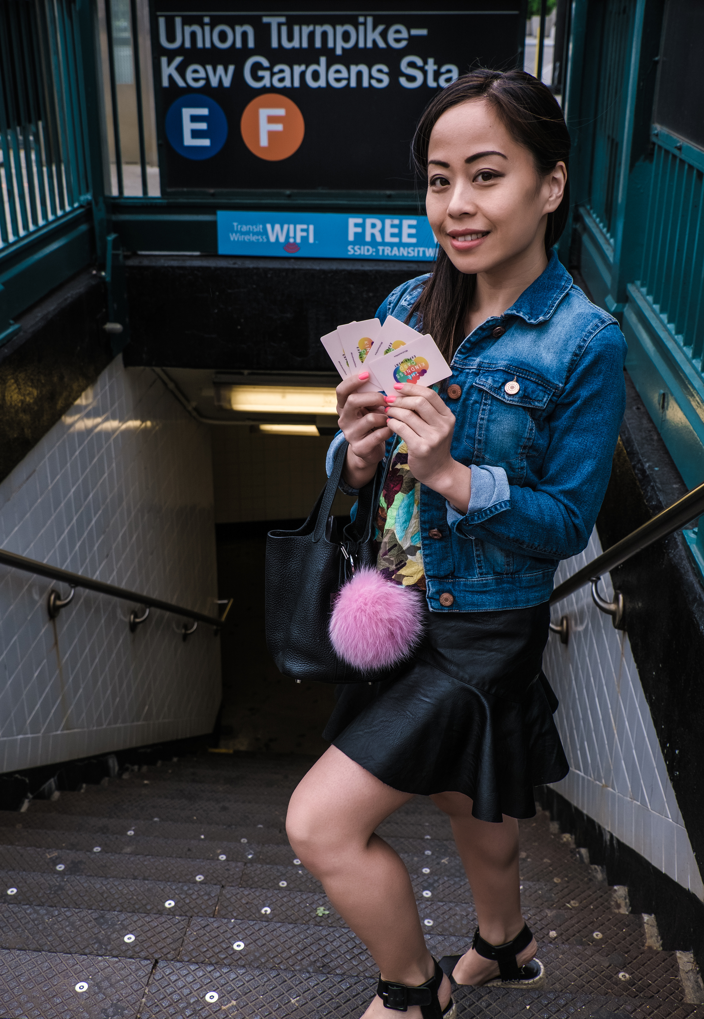 Had the pleasure of being part of the Kindness experiment . It was a chance for me to give some kindness to other in NYC as a way to pass kindness around.