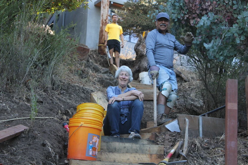 Challenging new path completed, thanks to new tools and dedicated volunteers