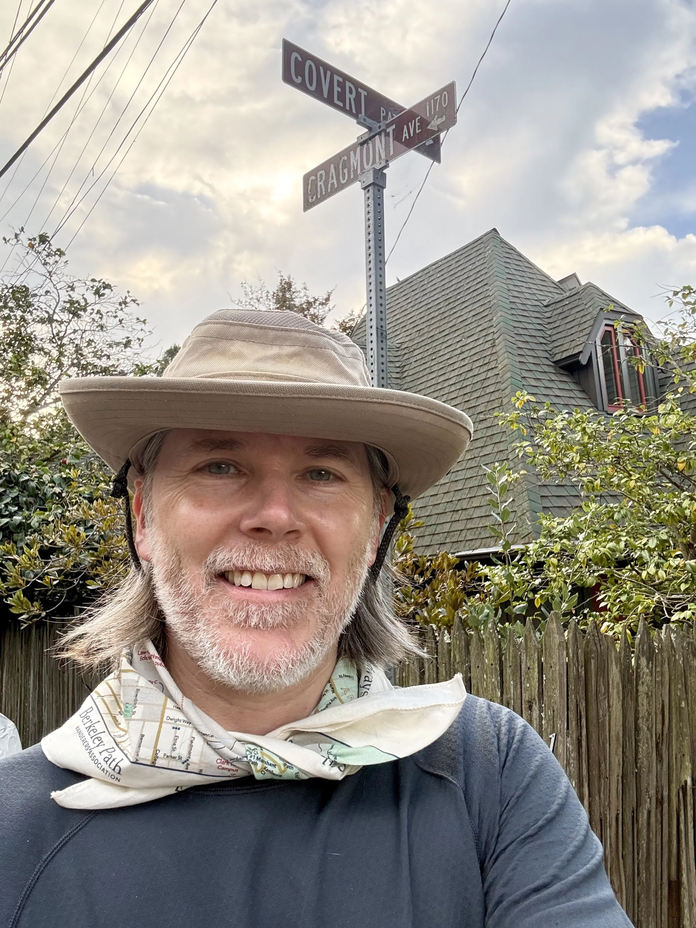 Bryan Haggerty at the midpoint of Covert Path