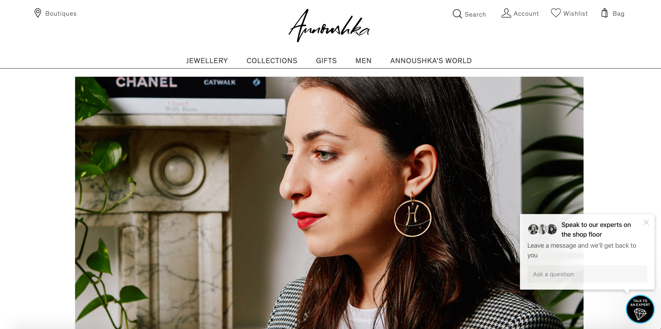 Interview and shoot with Annoushka