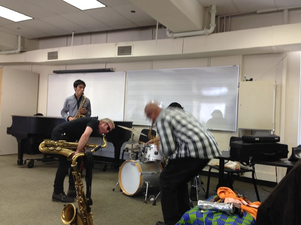 Williiams during a master class at Roosevelt University