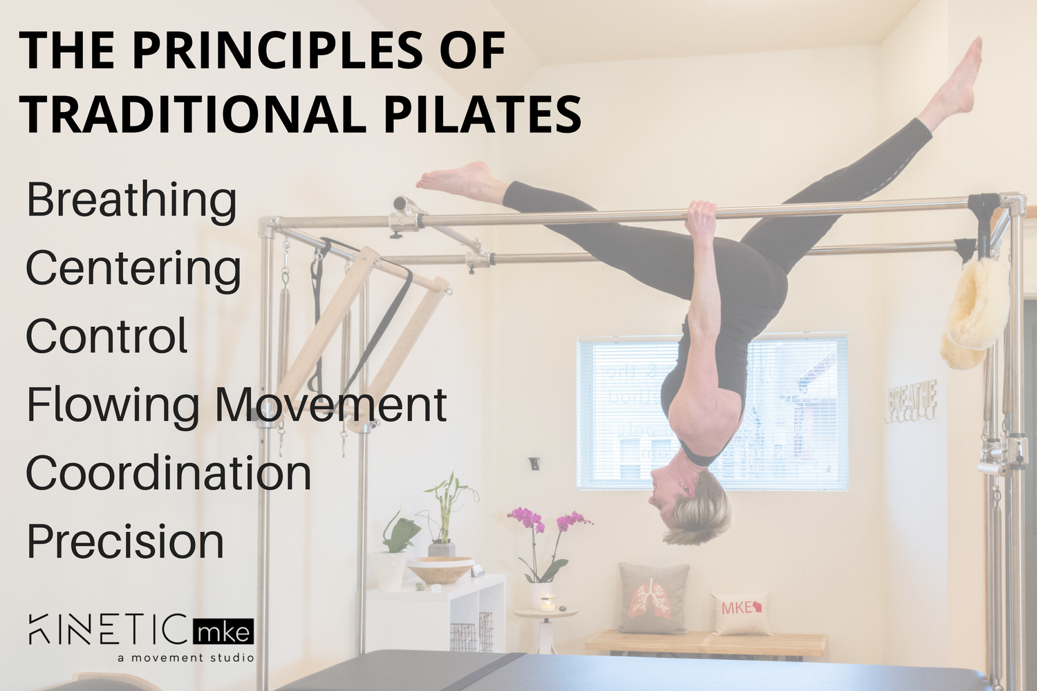 Circulation, oxygenation, and detoxification are the primary goals of the Pilates Method, which Mr. Pilates referred to as the “Internal Shower.” 