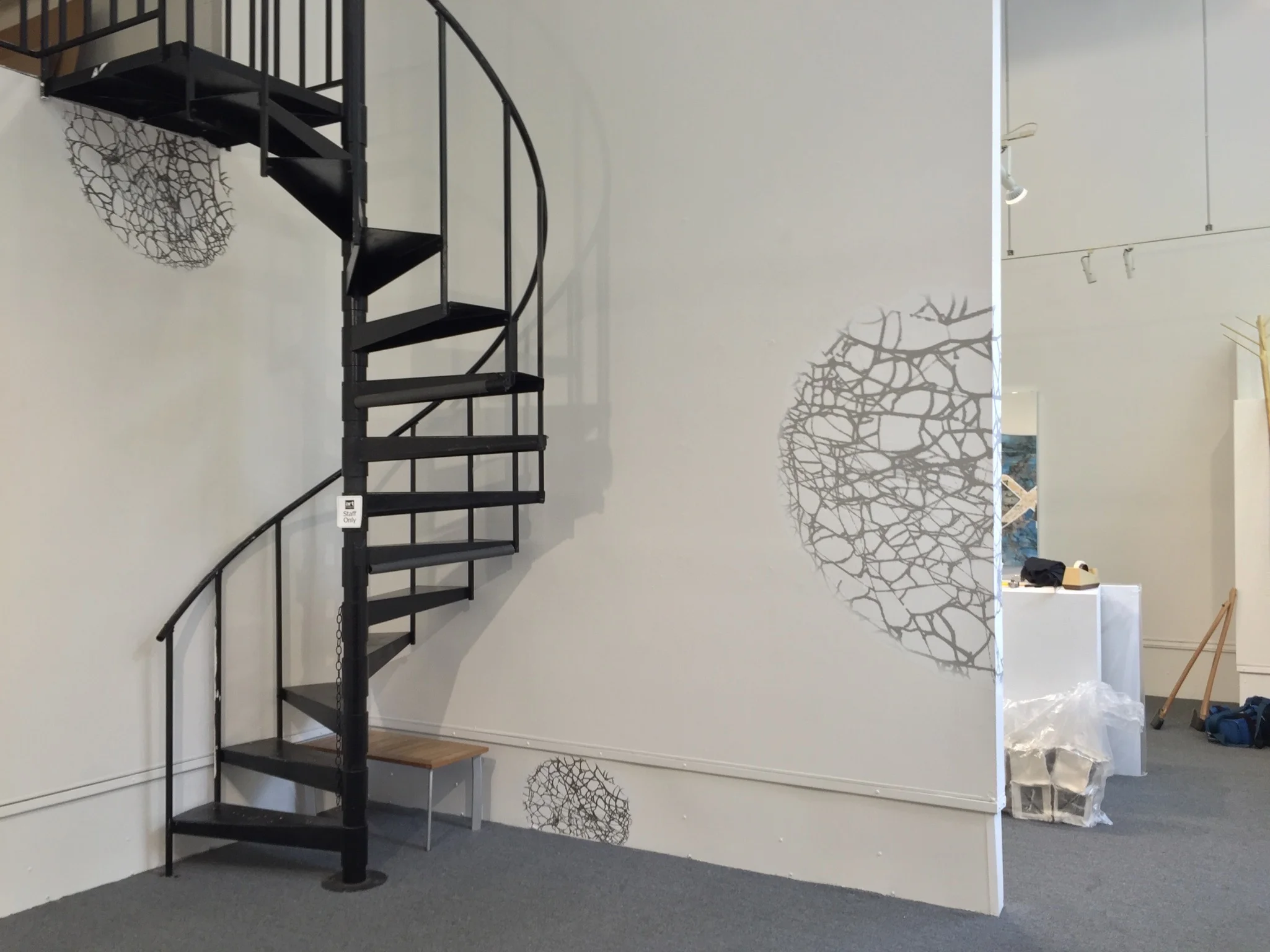 Web installation decal