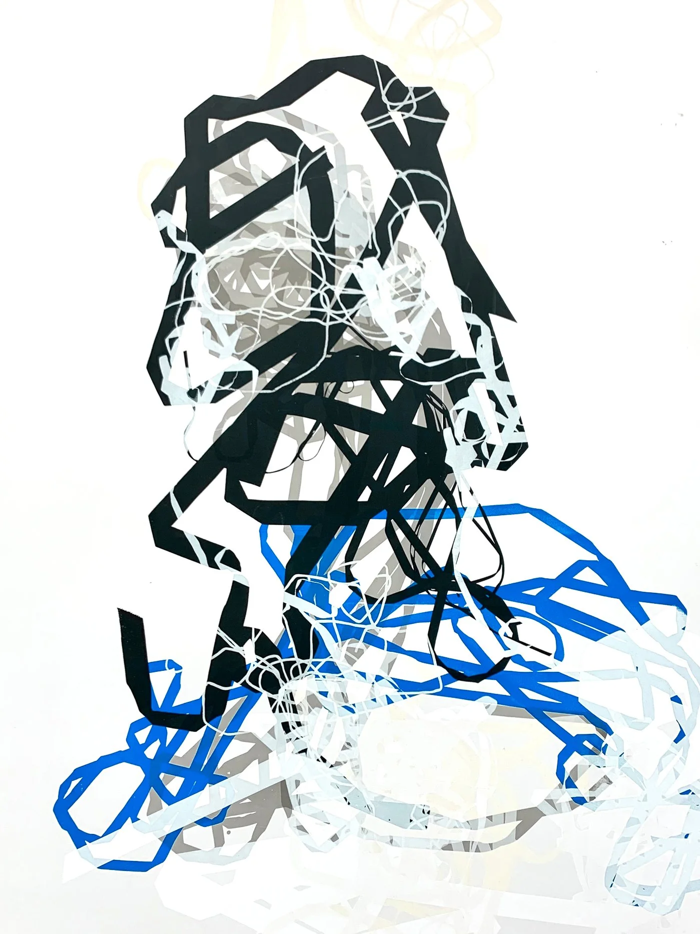 Attachment series, blue