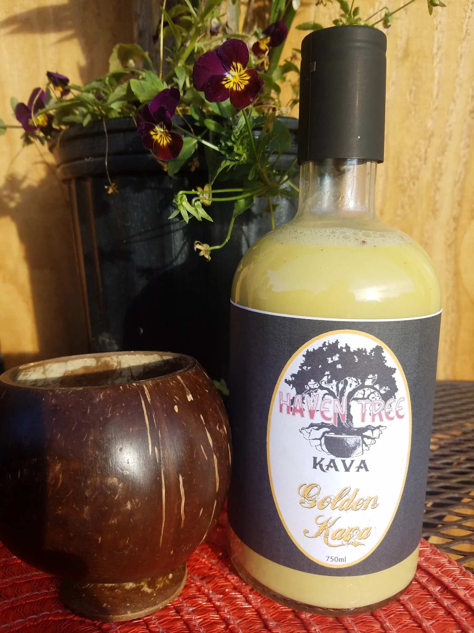 DELIVERING LOCALLY - "Golden Kava" Bottled Kava Specialty Drink