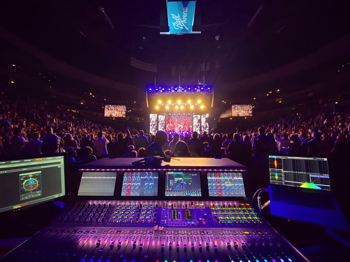 Grateful to have made it through the first leg of the tour. Hats off to the band, management, and crew for staying diligent and covid free. Many thanks to our fantastic @firehouse.productions.inc audio team @can_i_just_type_anything_here, Jeff Child,