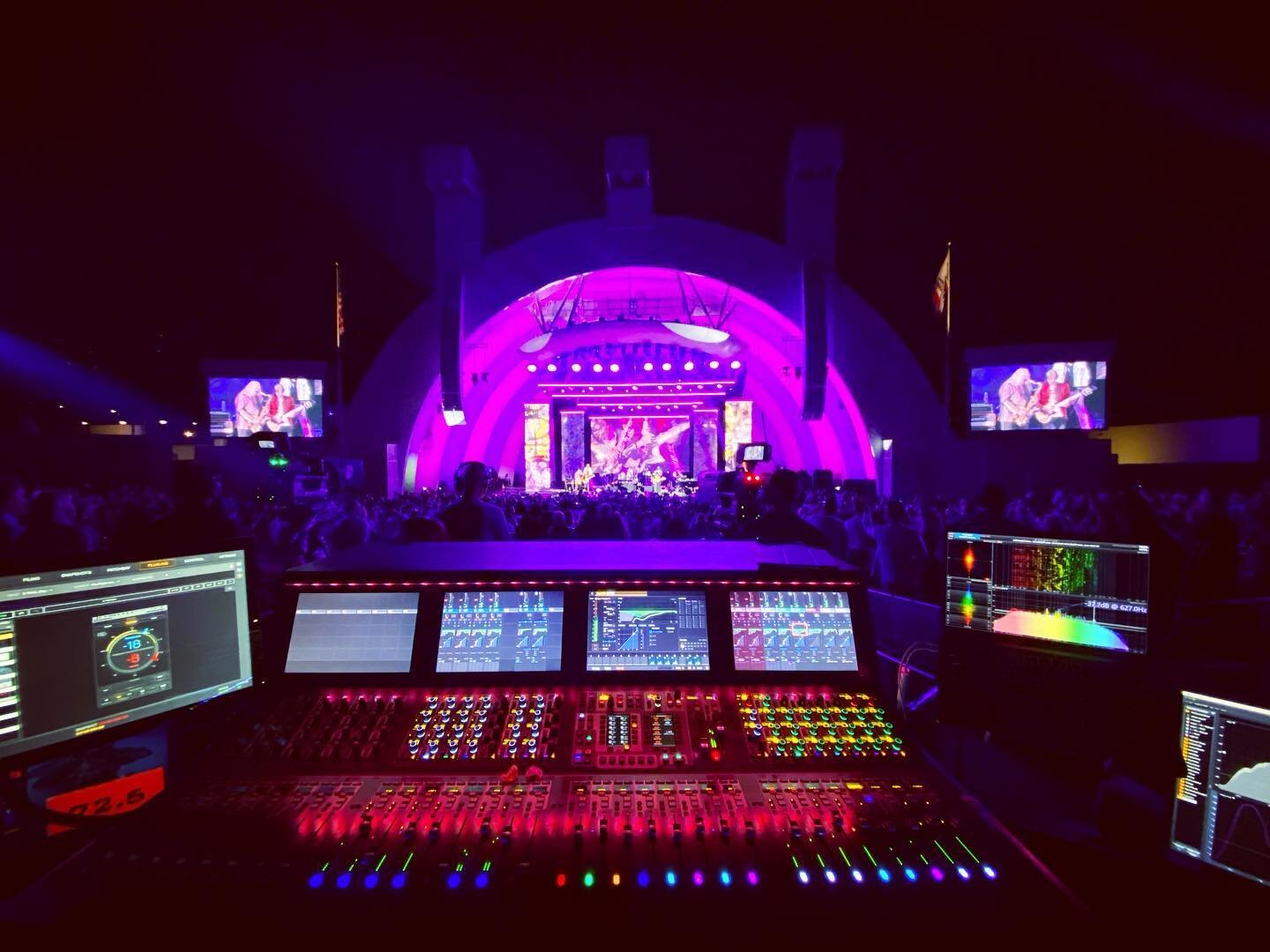Mixing the best selling pop duo of all time for a sold out crowd at the Hollywood Bowl. What a beautiful way to finish the tour! A big thank you to the band and all of our crew for making this all happen! Check that one off the bucket list!
.
.
.
.