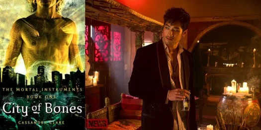 Godfrey Gao as Magnus Bane in the City of Bones movie