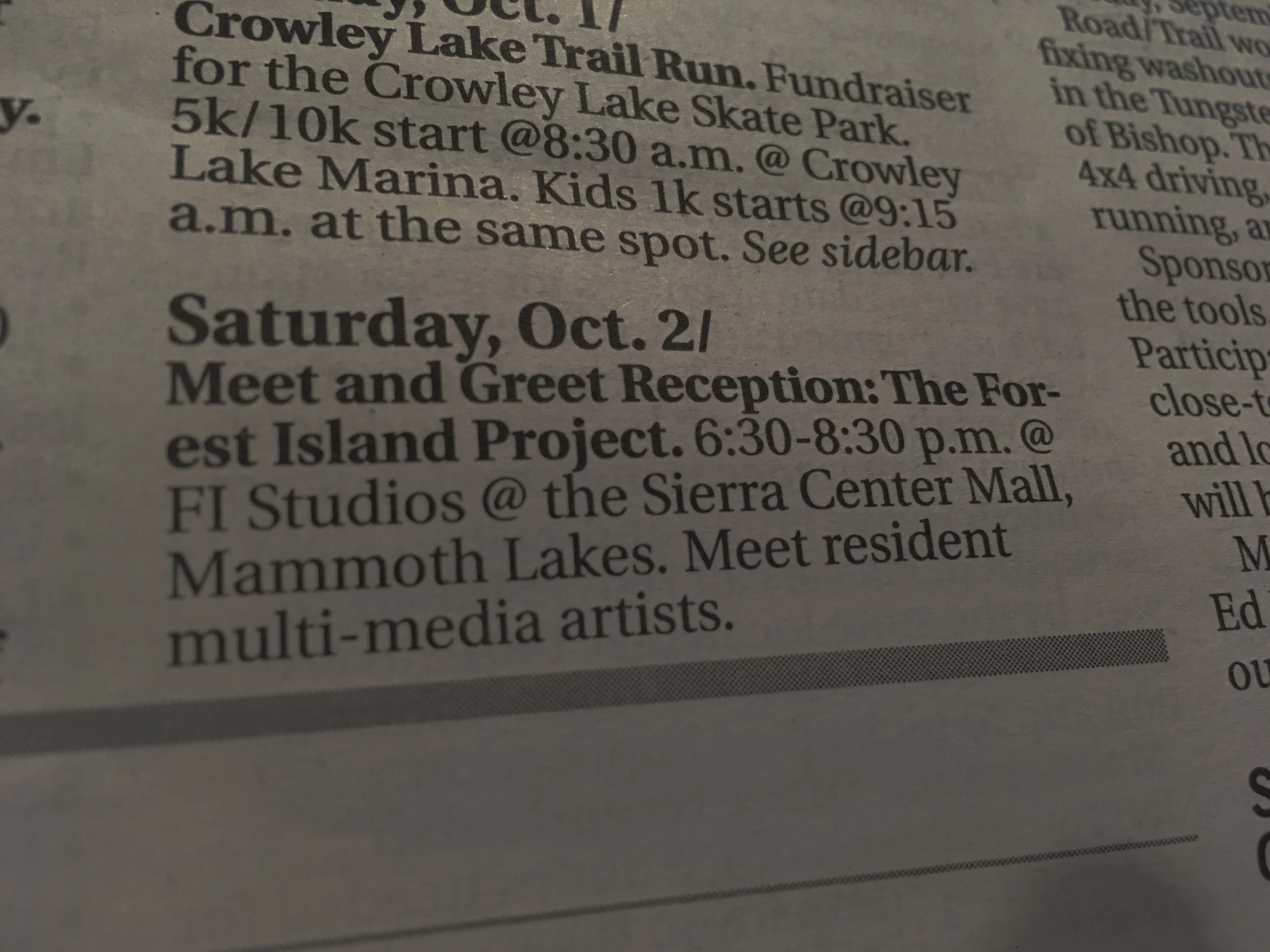 MEET & GREET - SPACE IS MATERIAL