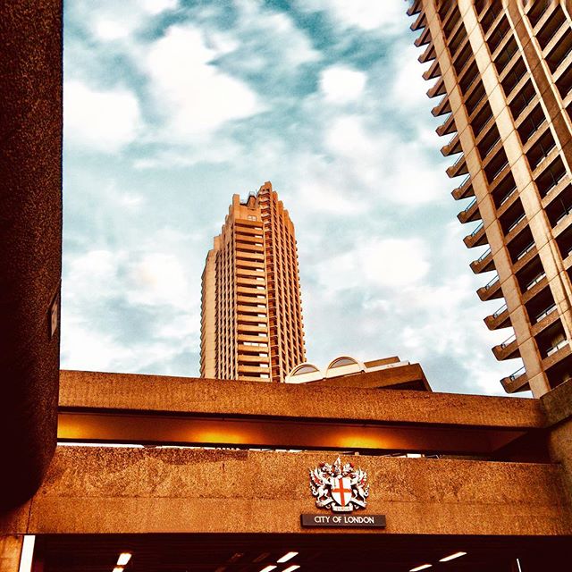 On the way to a photo shoot! #Barbican#London#landscape