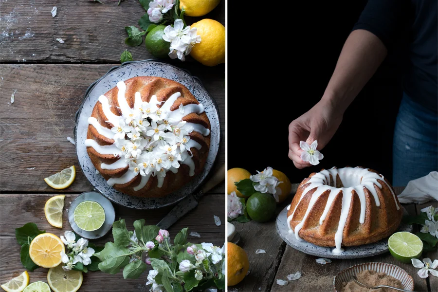 Vegan Lemon Drizzle Bundt Cake Vegan Supperclub Recap V Nf Chf Gf A Vegan Food Photography And Styling Blog