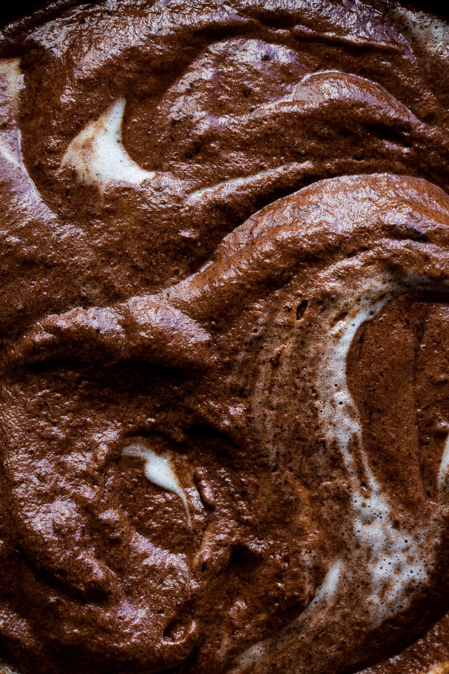 Easy vegan brownies recipe with aquafaba frosting - The Little Plantation