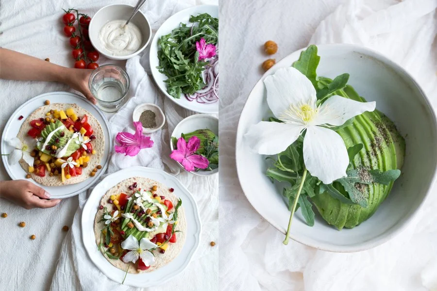 VEGAN TACOS WITH MANGO SALSA + A COOKBOOK GIVEAWAY! (ChF, GF, V)