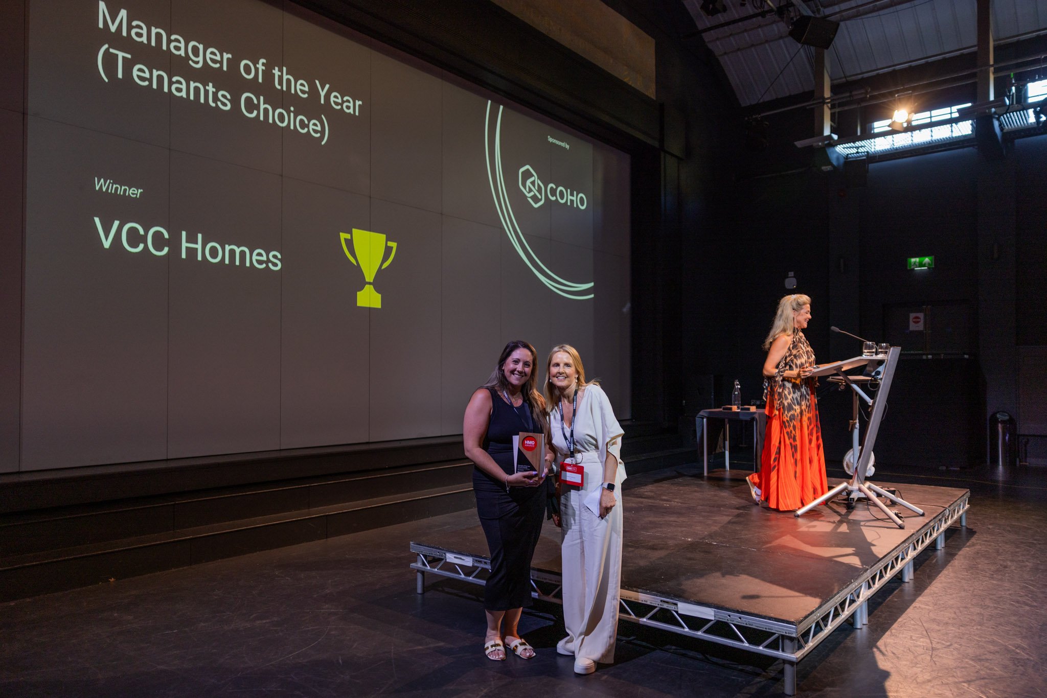 Award announcement video of the Tenants' Choice: HMO Manager of the Year award at the HMO Summit &amp; Awards 2025! 🥇