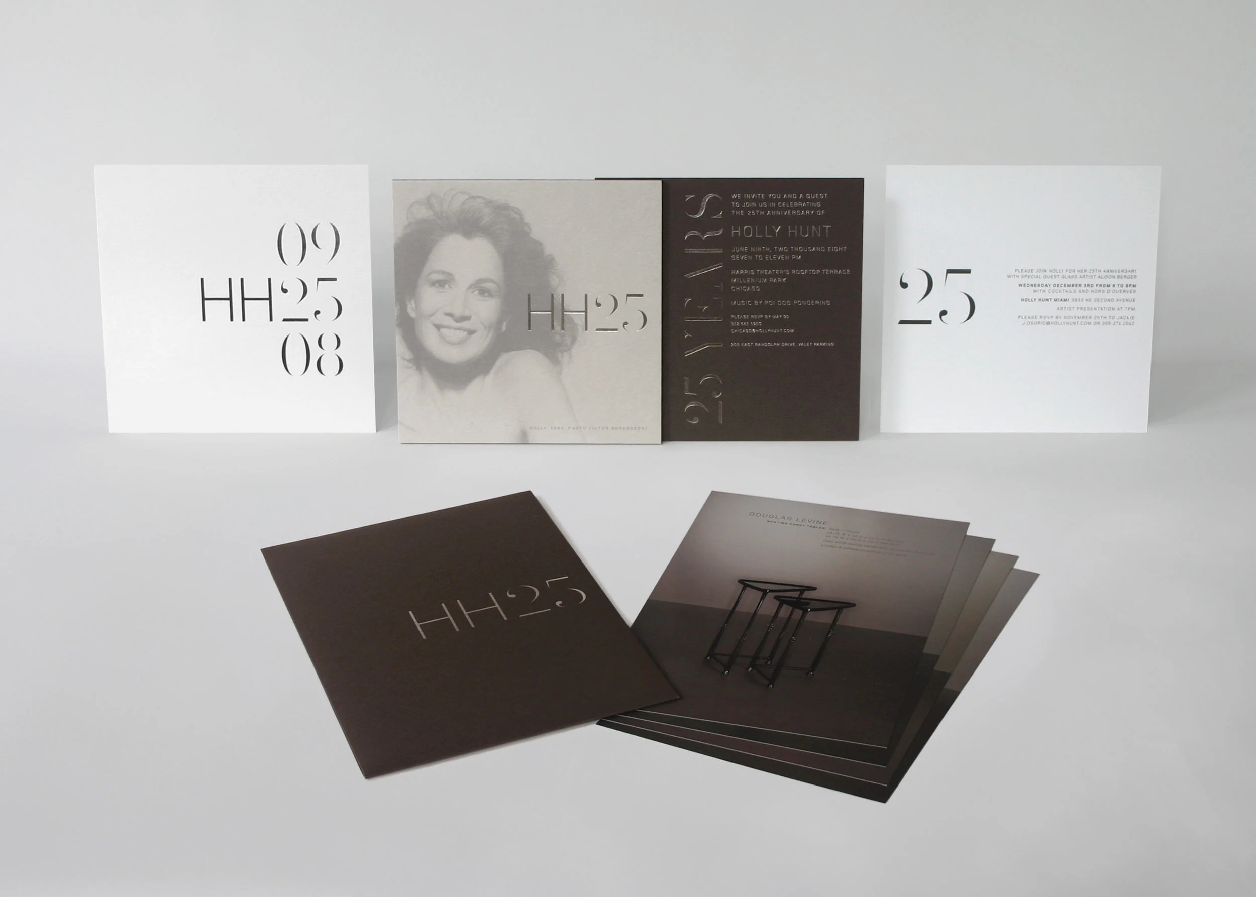 Holly Hunt 25th Anniversary Promotion Campaign