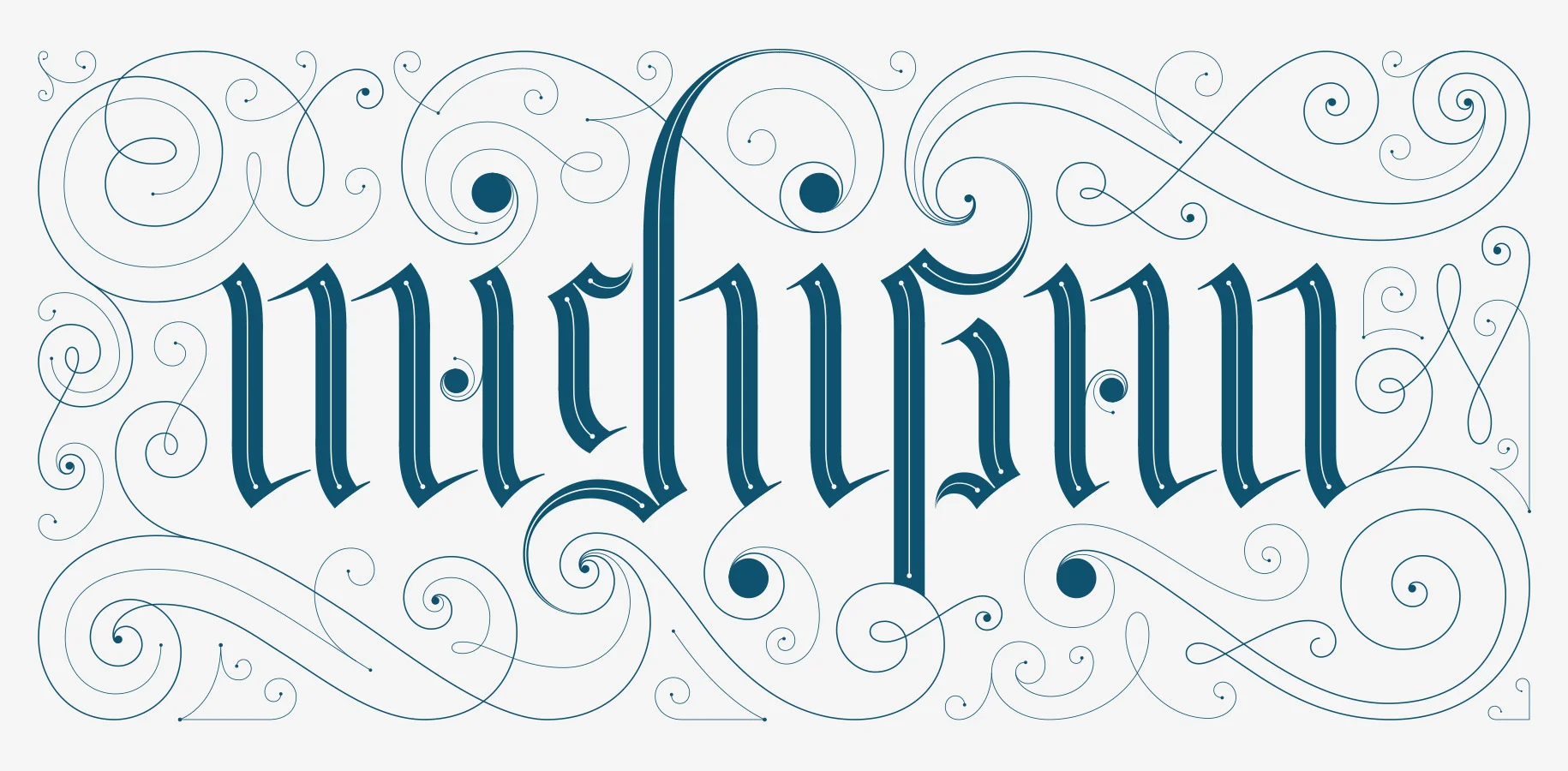Michigan Ambigram