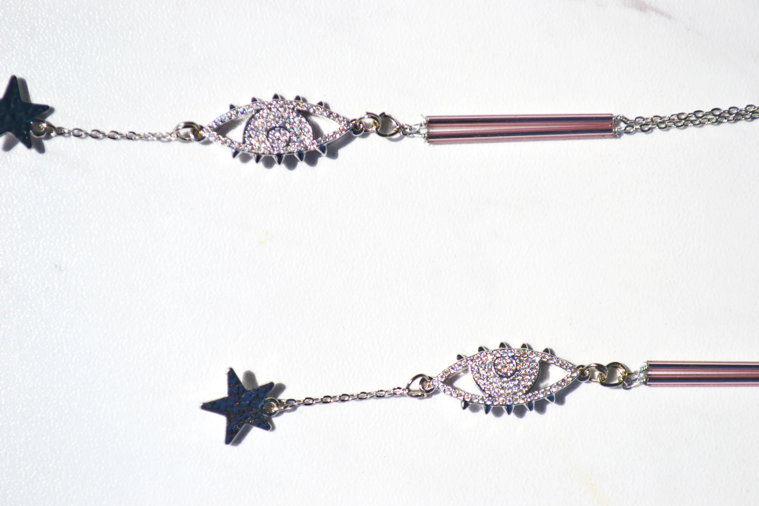 STARRY EYE $35 Silver chain + Shiny eye