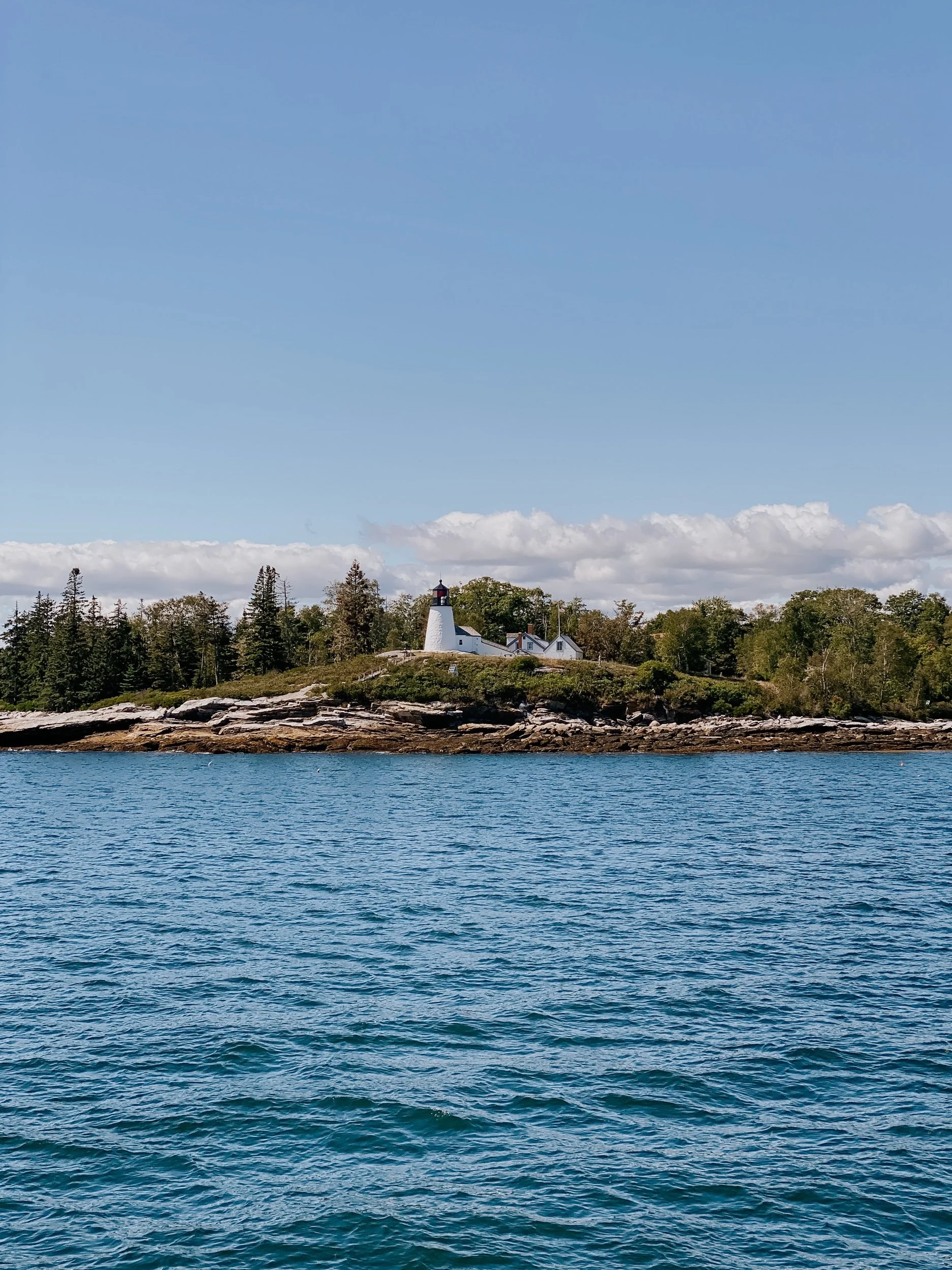 Lighthouse in Boothbay Harbor, Maine
