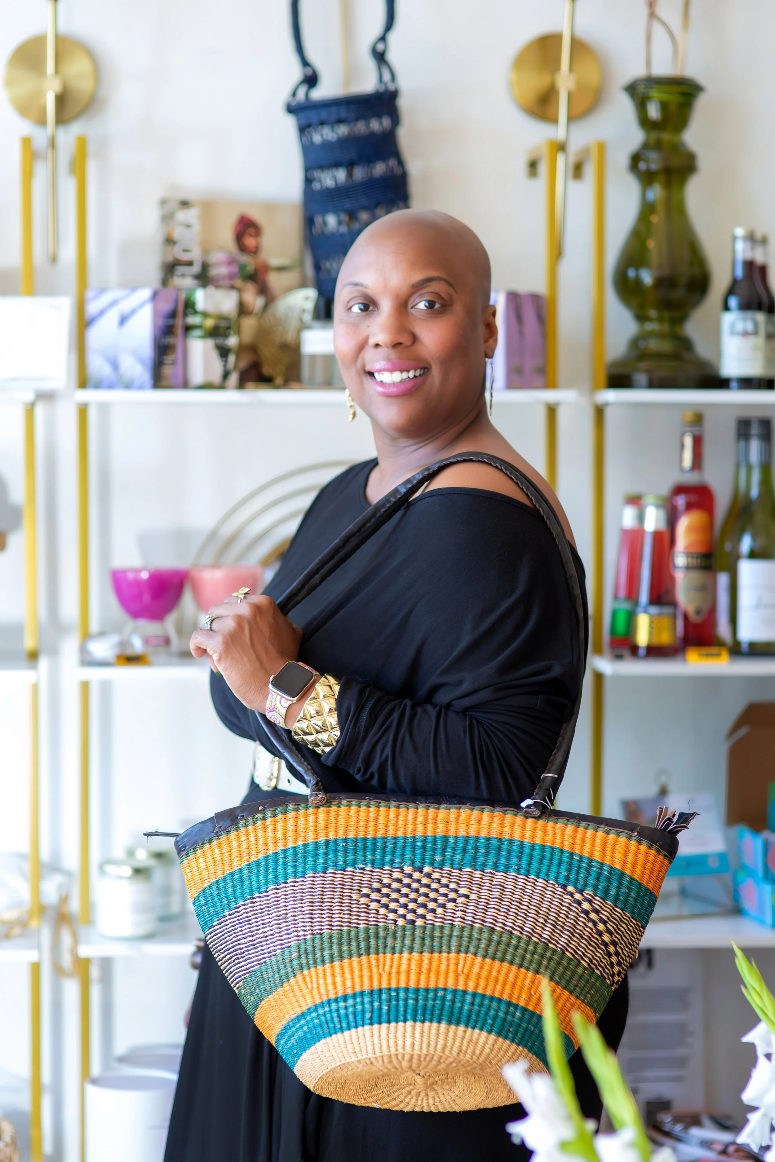 Brown Butter Shoppe in downtown Brunswick GA featuring Black-owned small business products and local artisan goods