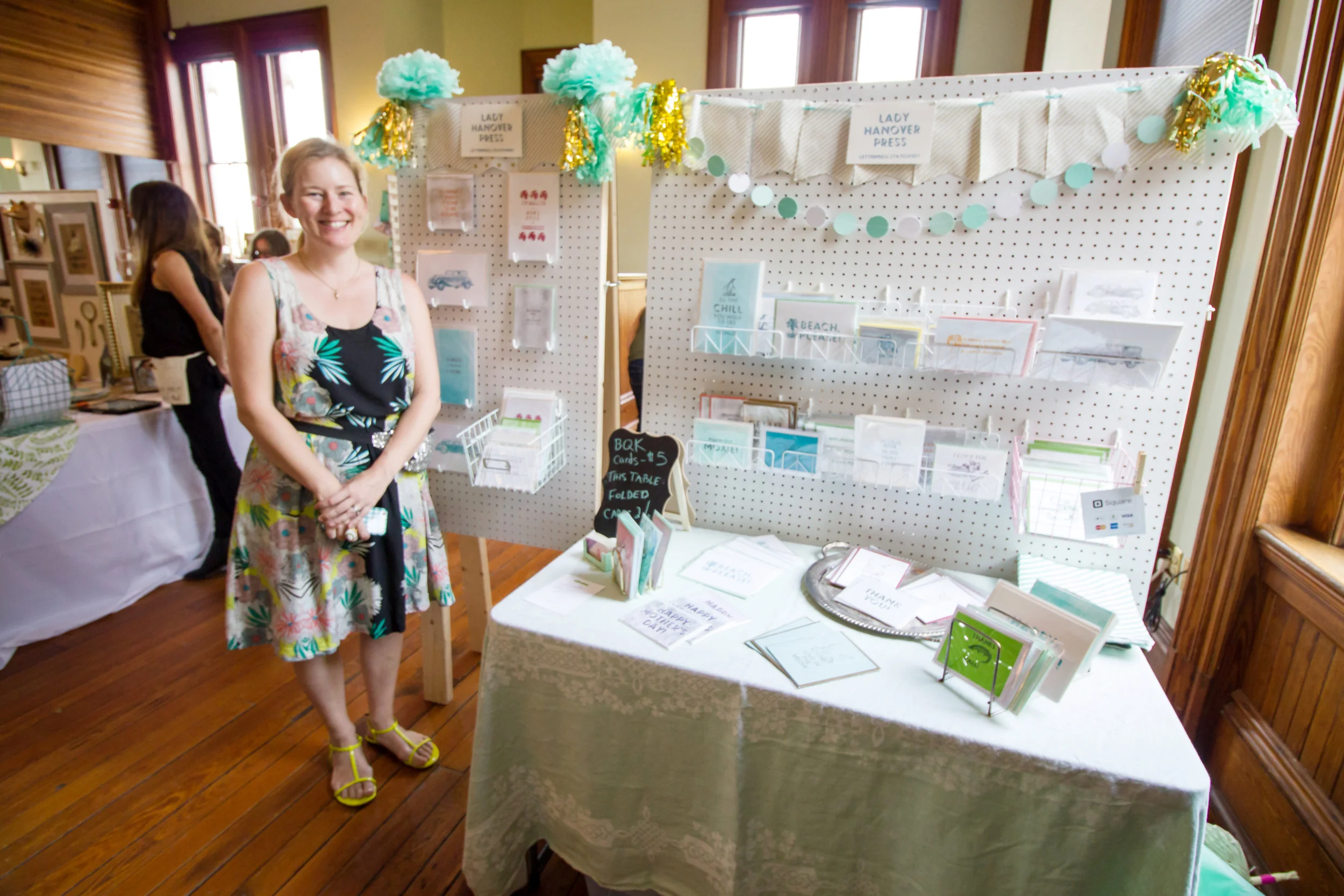 Small-scale letterpress printer creating bespoke, witty cards and prints in Coastal Georgia :: Lady Hanover