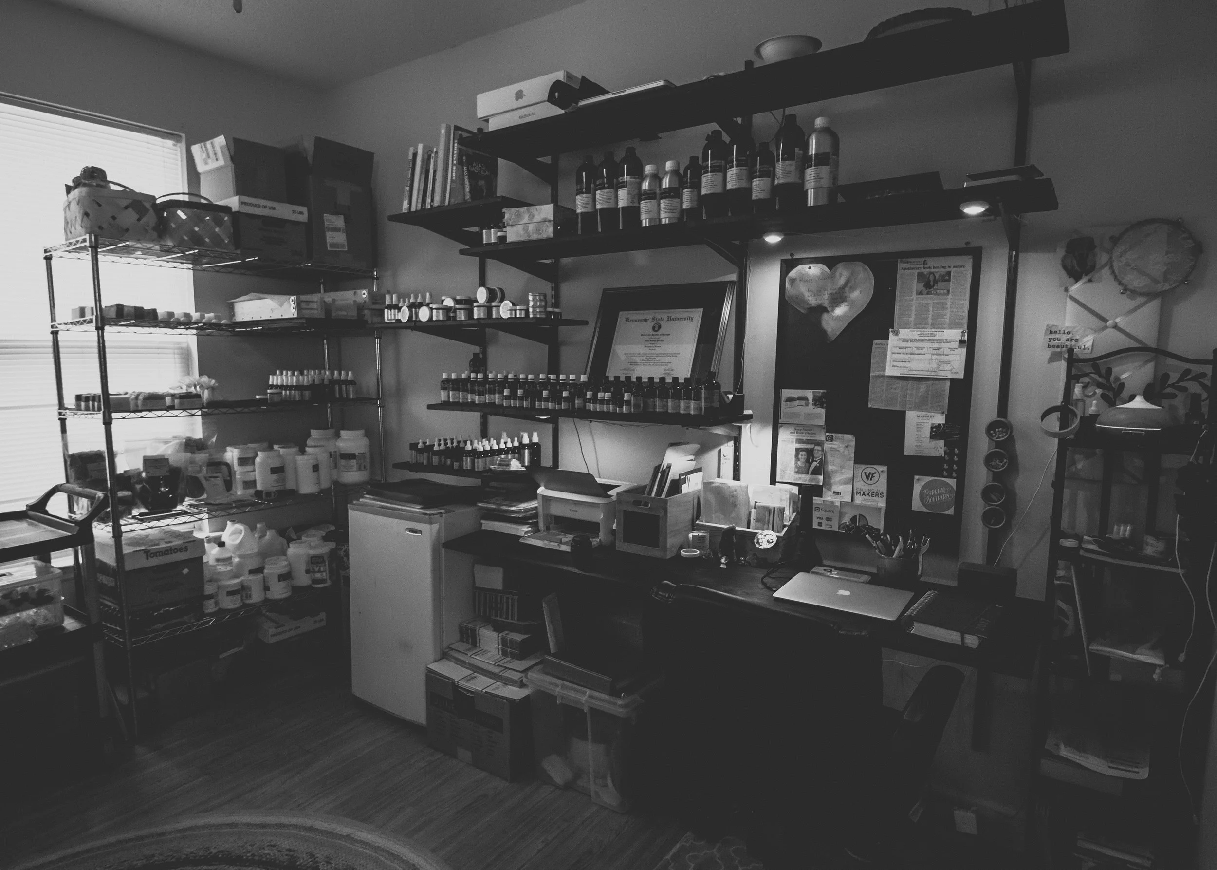 Perfectly handcrafted in her home, quality of every item is ensured by creating in small batches. 