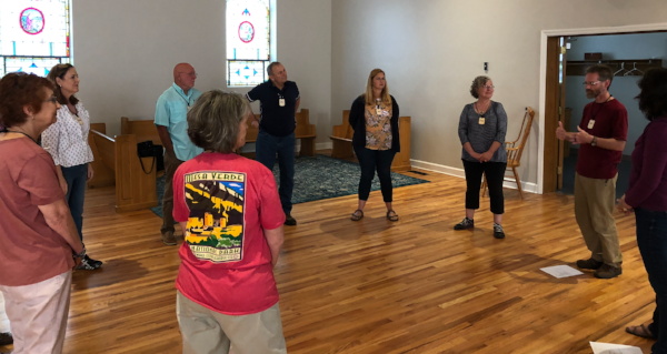 Photo Credit: Ryan Klinck The 2018 Anam Cara Cohort in the newly remodeled Bethesda UMC sanctuary.