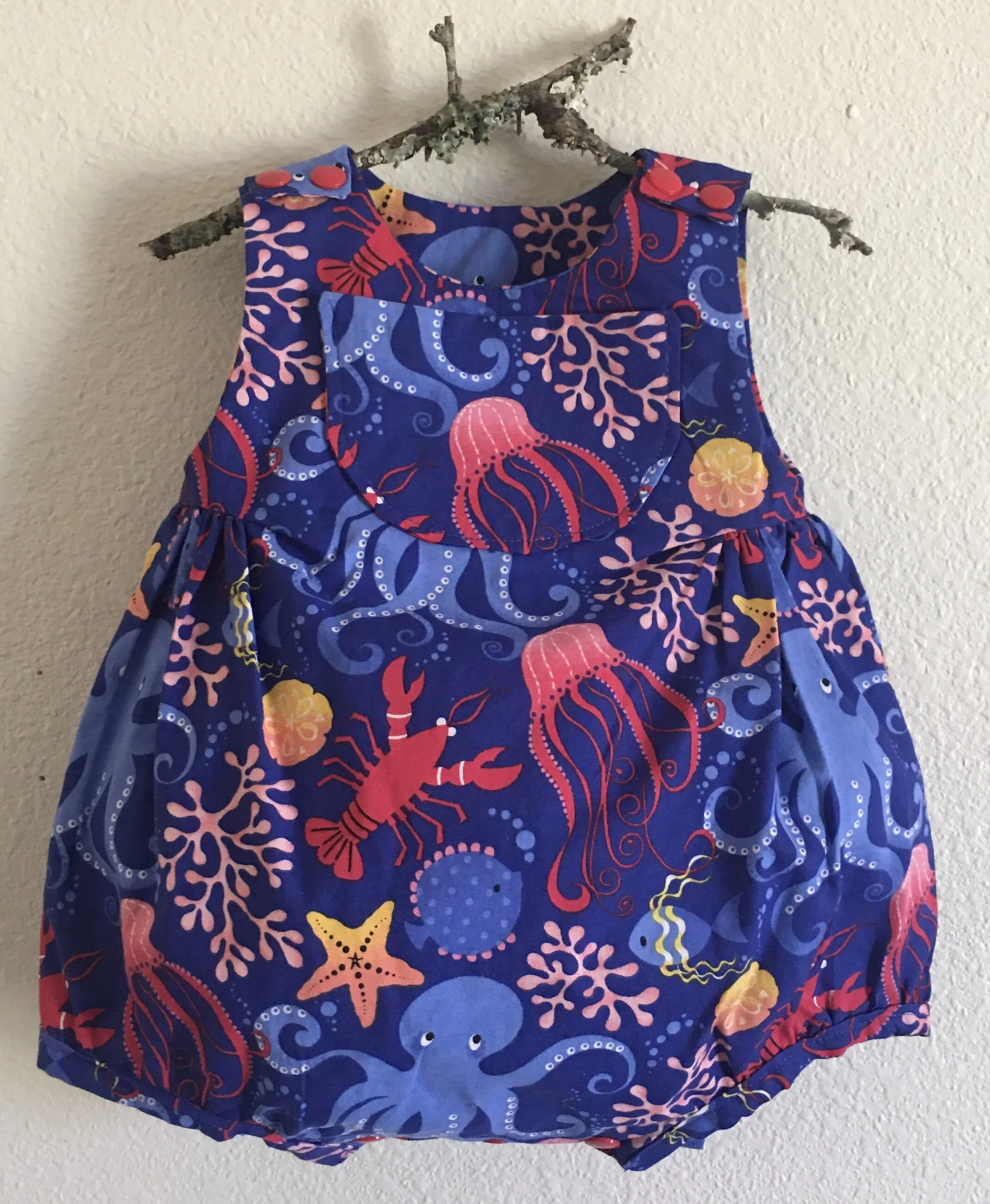 Baby Romper/Bubble - Sea Life