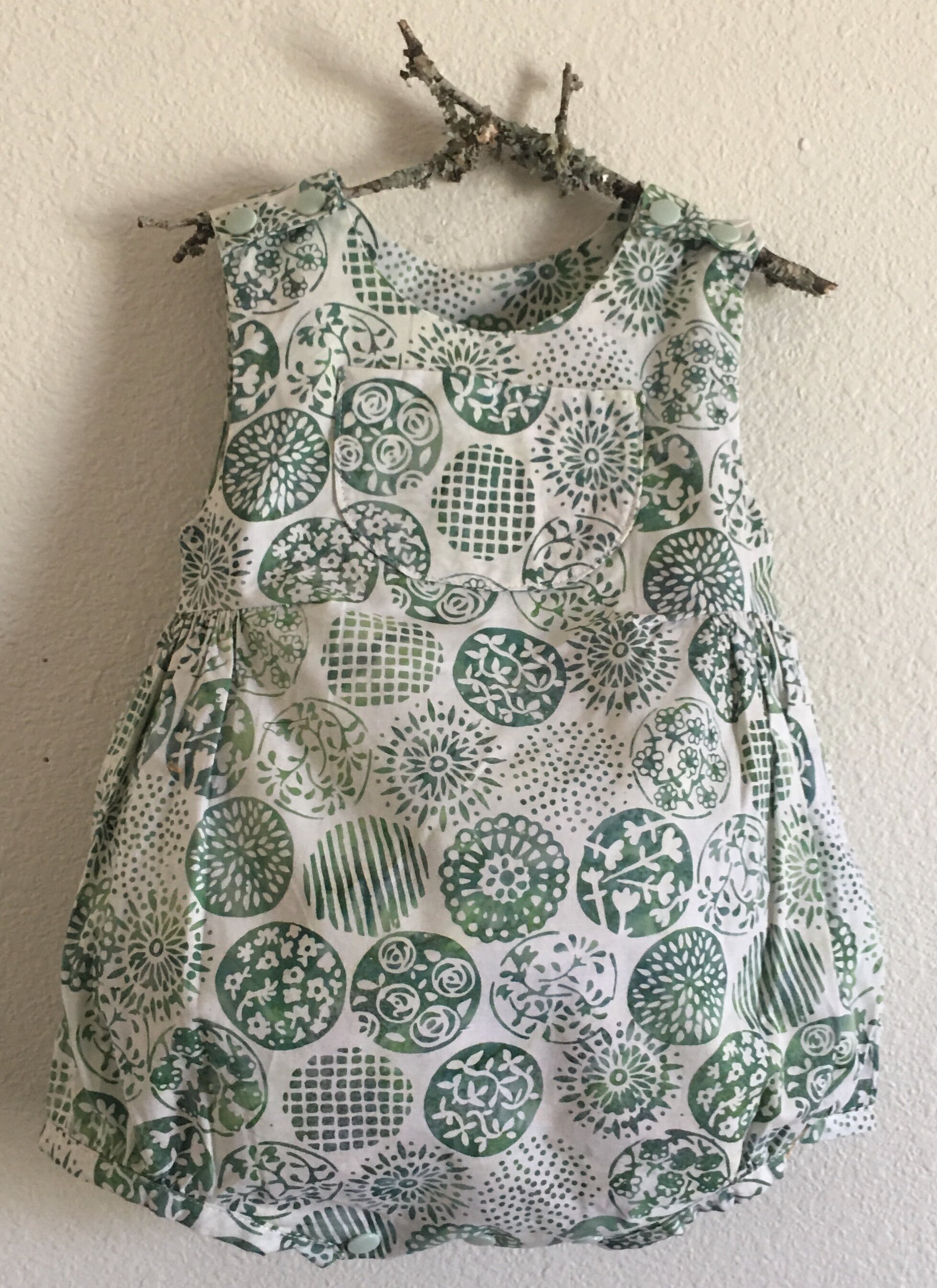 Baby Bubble/Romper - Mandala