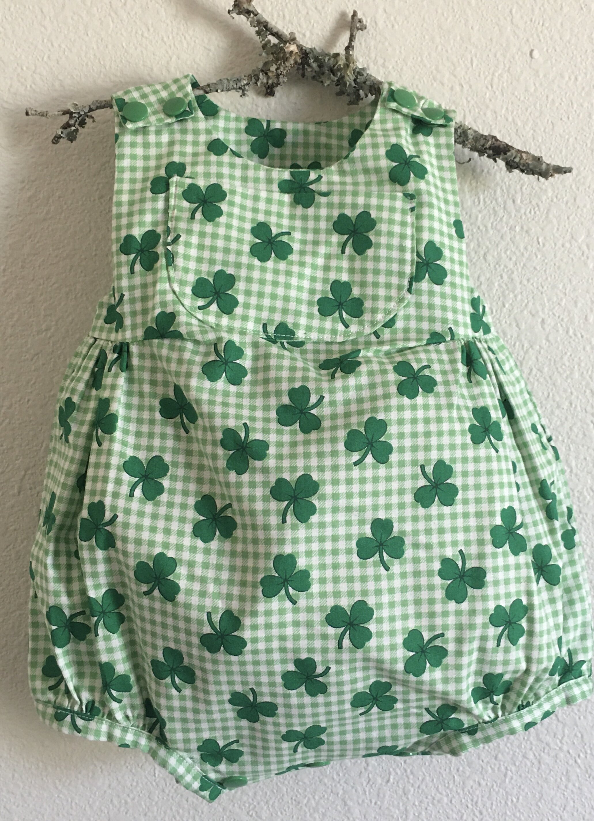 Baby Romper/Bubble - Clover