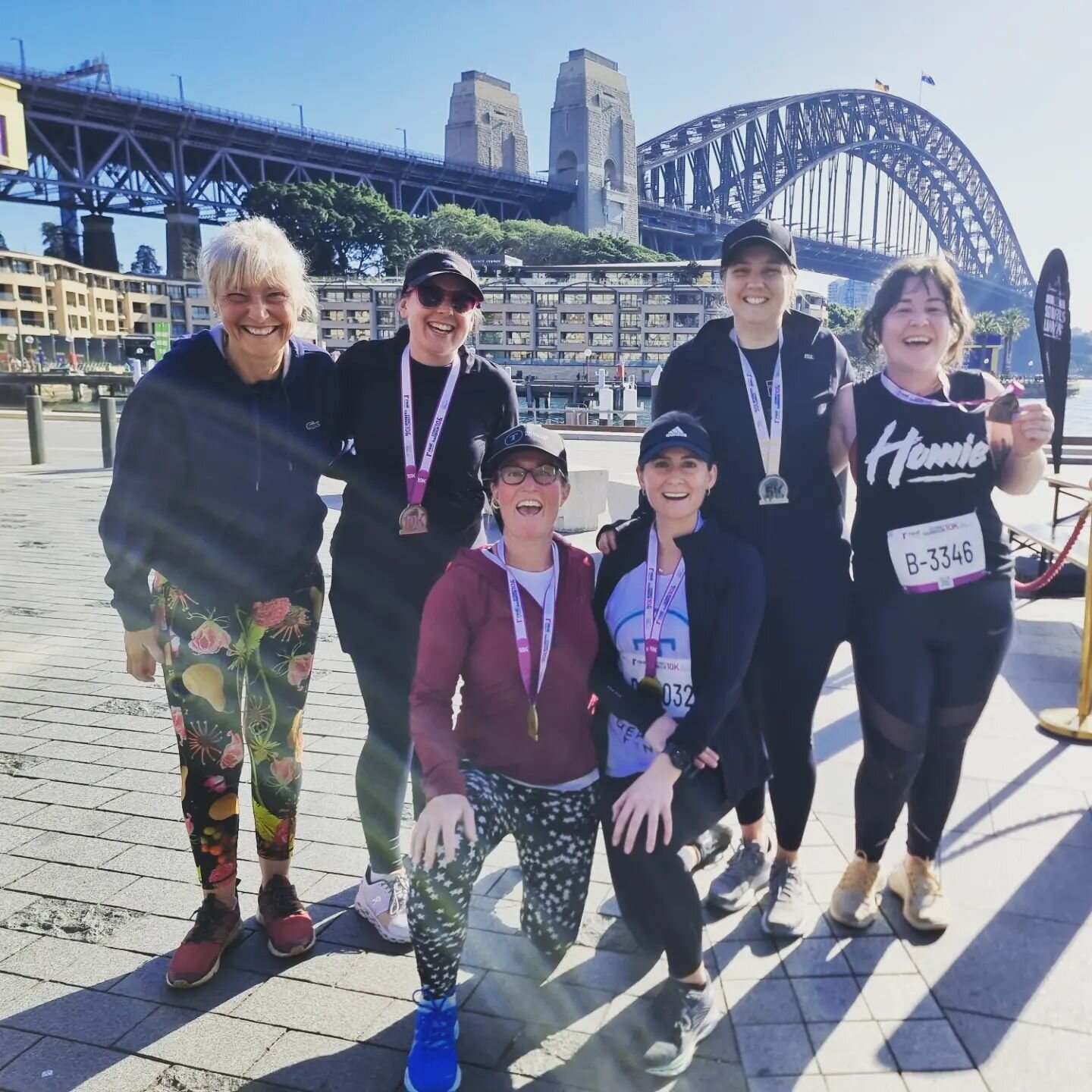 Congratulations to all the runners that hit the Sydney Harbour 5 &amp; 10k run today. What a super super event around our gorgeous city. So proud of the efforts - smashing PBs, overcoming injuries and running non-stop in a first ever event. Superstar