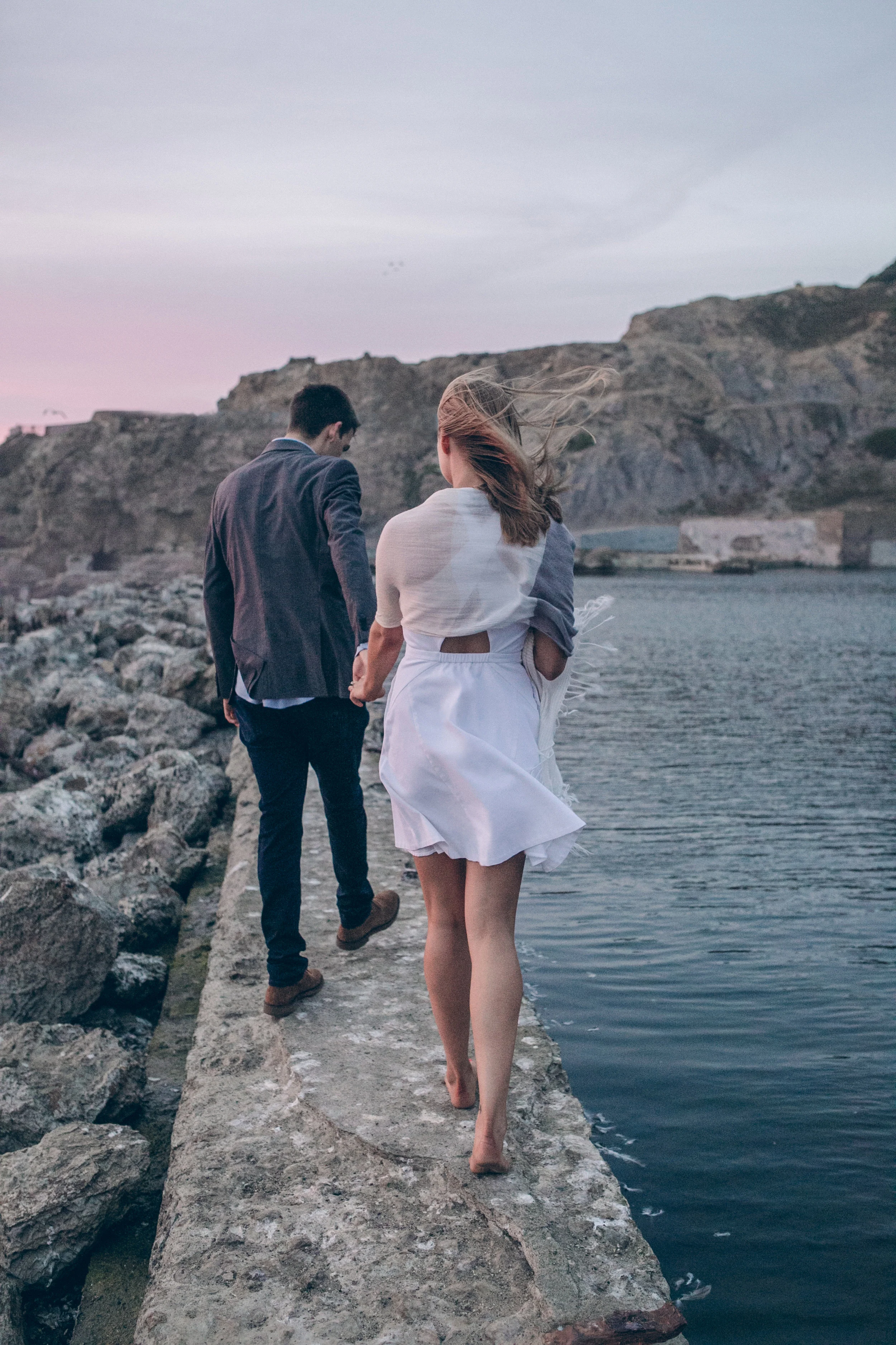 Sutro Bath SF Engagement