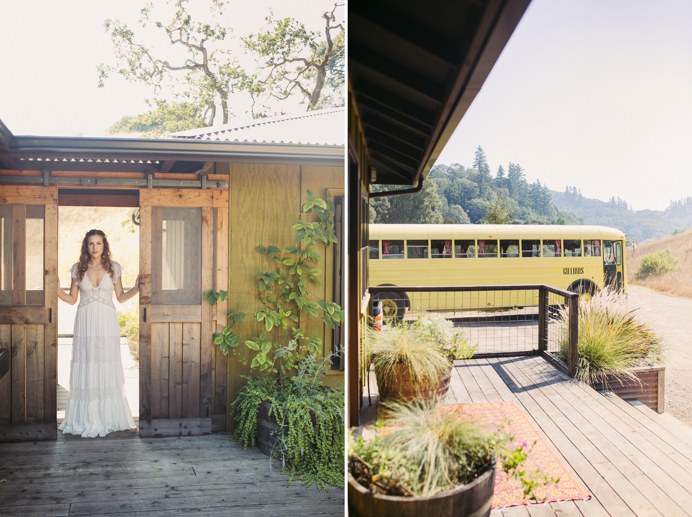 Bohemian Toll House Boonville California Wedding