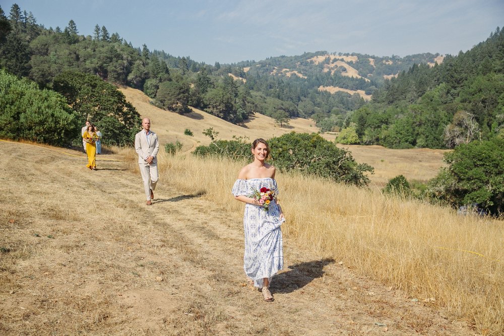 Bohemian Toll House Boonville California Wedding