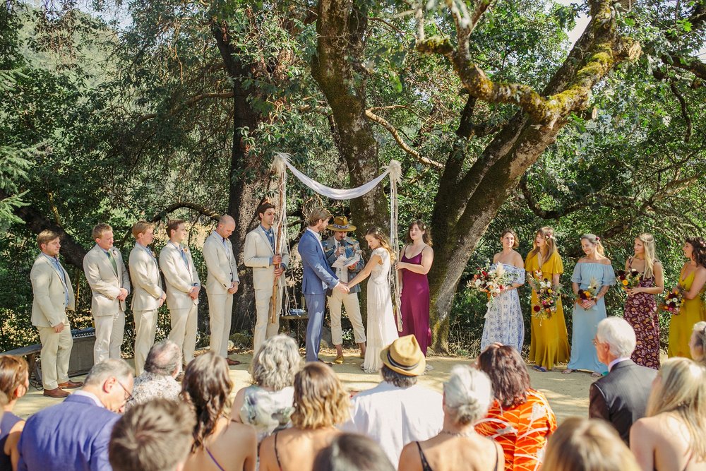 Bohemian Toll House Boonville California Wedding