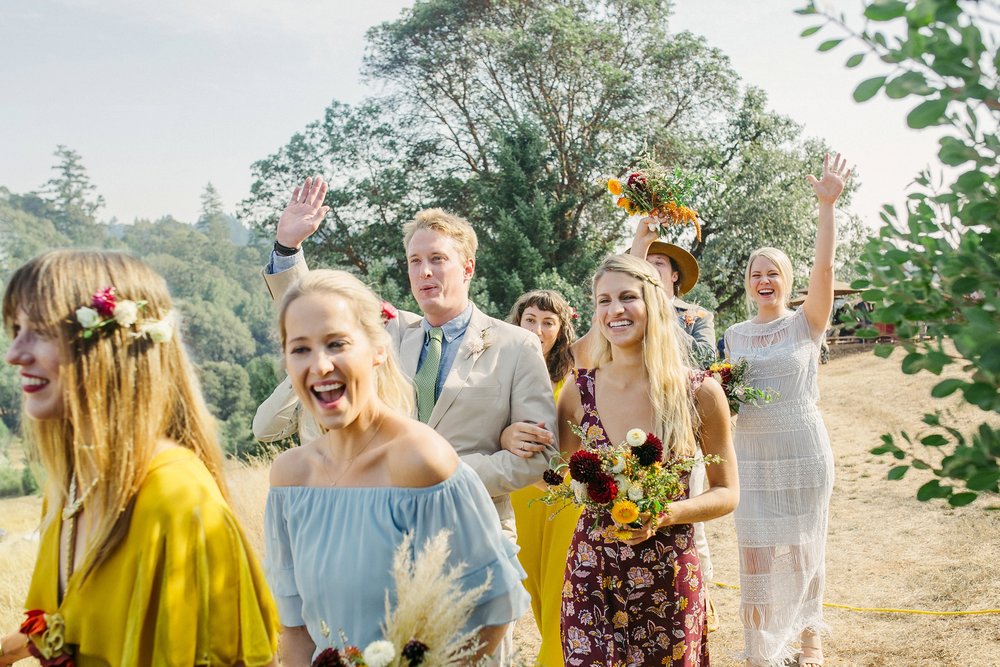 Bohemian Toll House Boonville California Wedding