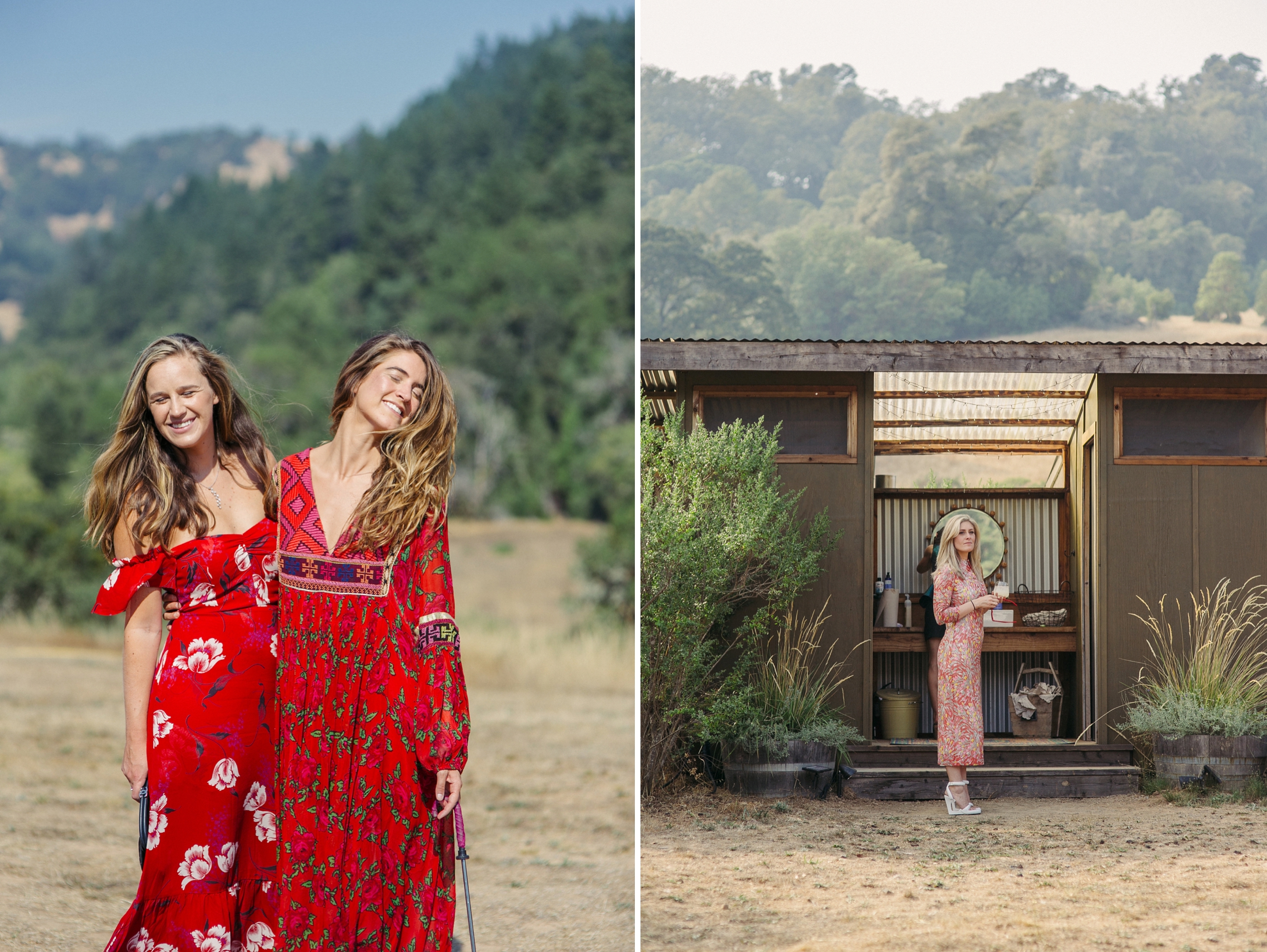 Bohemian Toll House Boonville California Wedding
