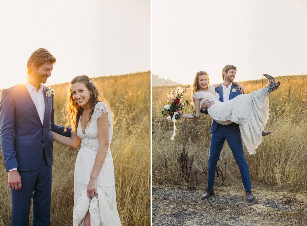 Bohemian Toll House Boonville California Wedding